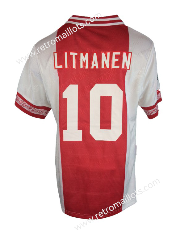 1994/95 AJAX Home Shirt LITMANEN #10